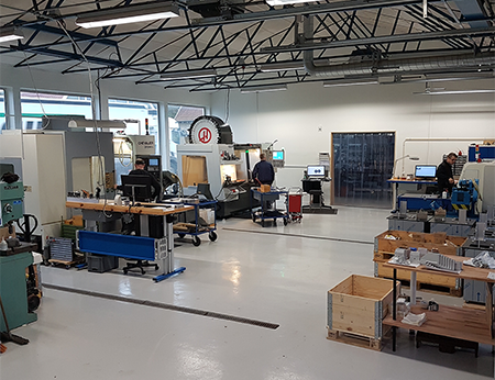 The new production facilities in Odense