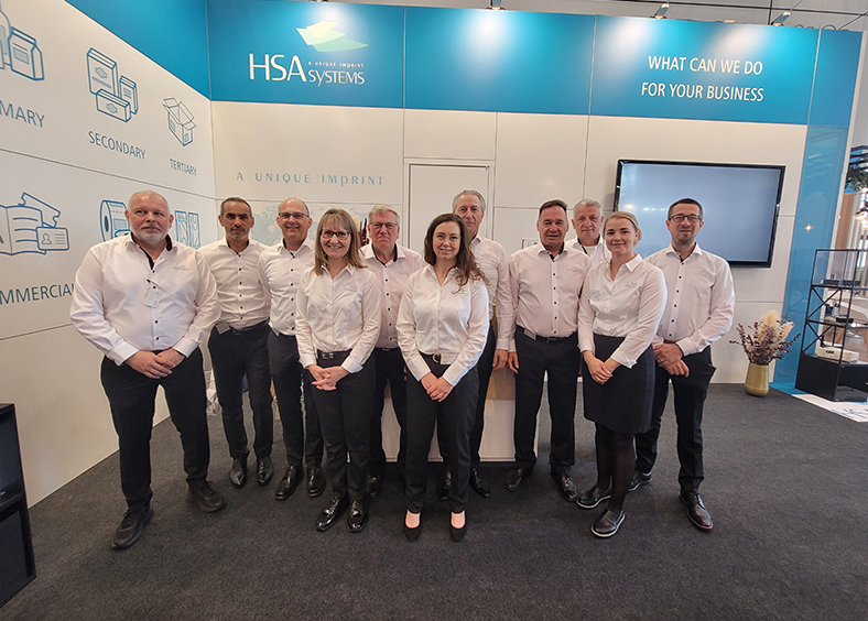 HSA Systems' crew at Interpack 2023
