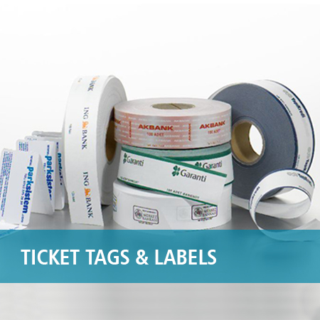 tickets and labels